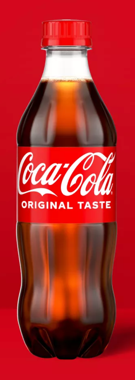 Coca-Cola Soda - 16.9 fl oz Bottles - Single Bottles