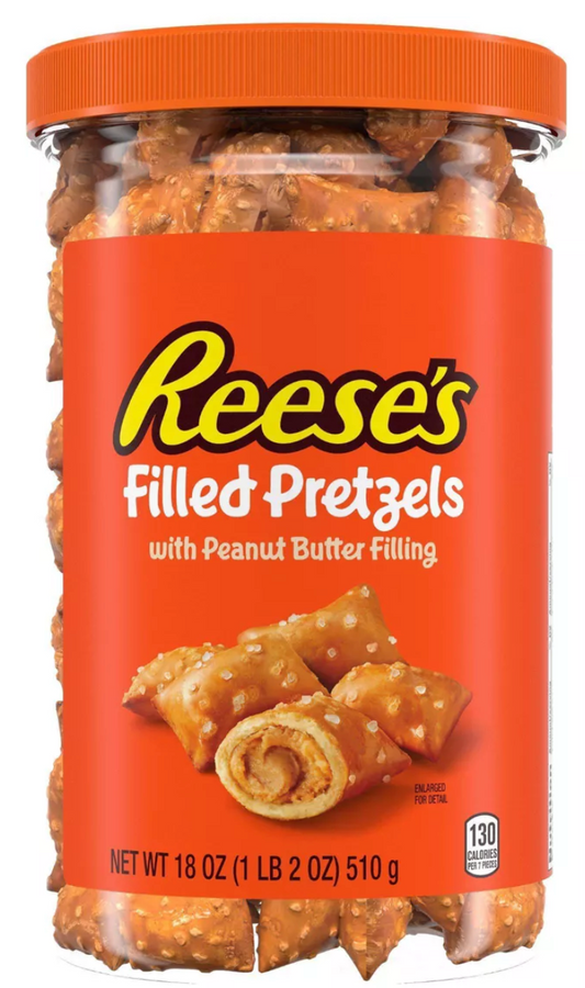 Reese's Peanut Butter Filled Pretzels - 18oz - expired 03/26/2026