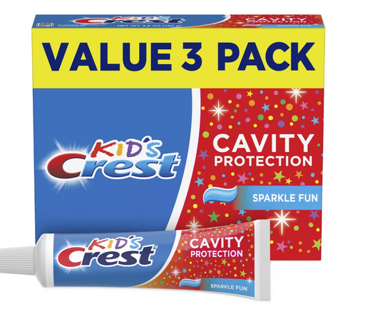Crest Kid's Cavity Protection Sparkle Fun Flavor Toothpaste