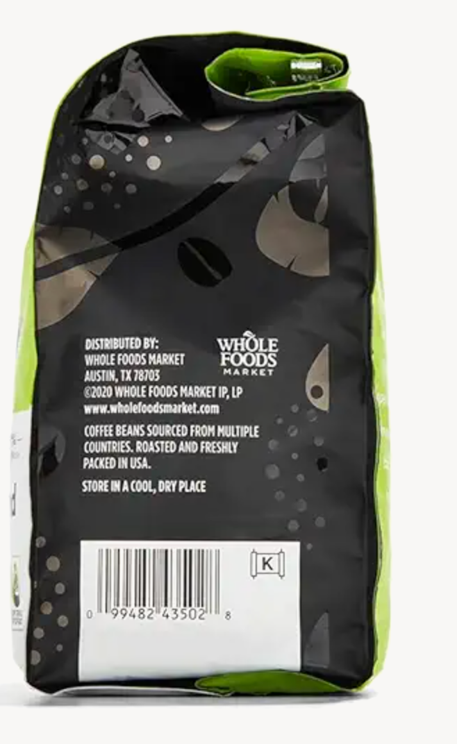 Hometown Blend Whole Bean Coffee, Medium-Light Roast, 24 Ounce - Expires August 16 2025