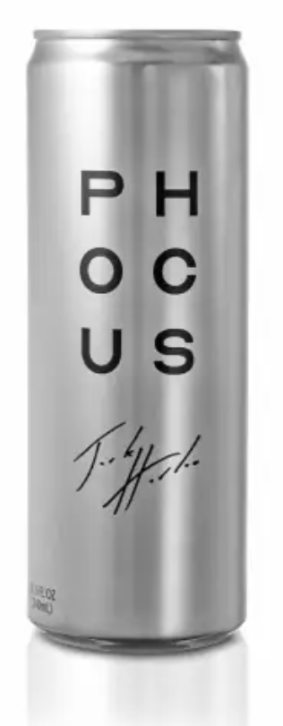 Phocus Orange Energy Drink Can