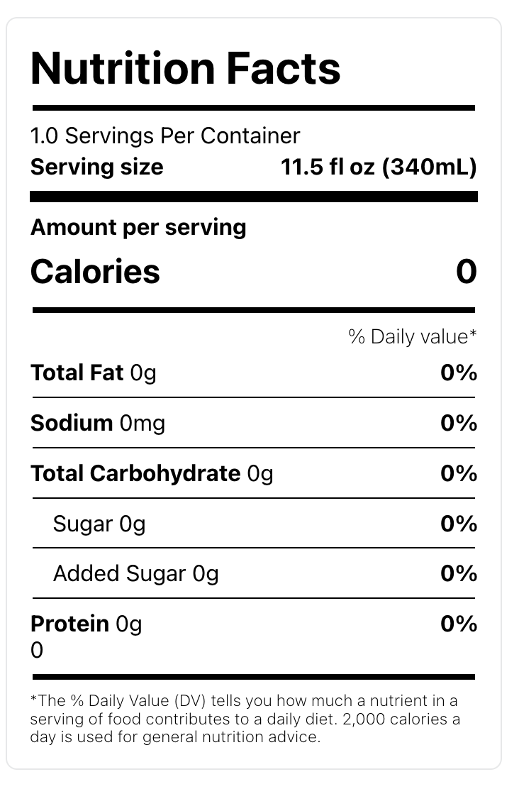 Phocus Orange Energy Drink Can