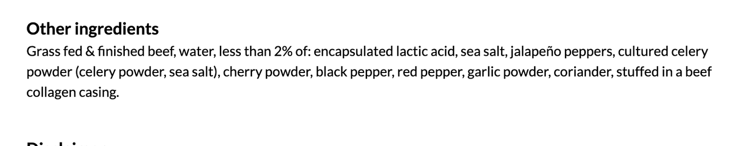 Chomps, Jalapeno Beef Stick, Medium, 1.15 oz (32 g)