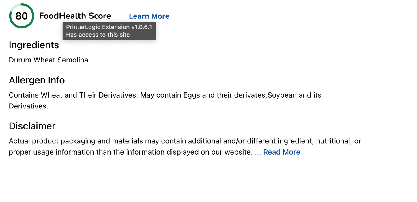 Private Selection® Italian Farfalle - Expires Oct 2027