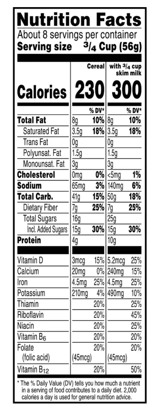 Kellogg's Cracklin Oat Bran Breakfast Cereal - 16.5oz - expired Jan 12 2026