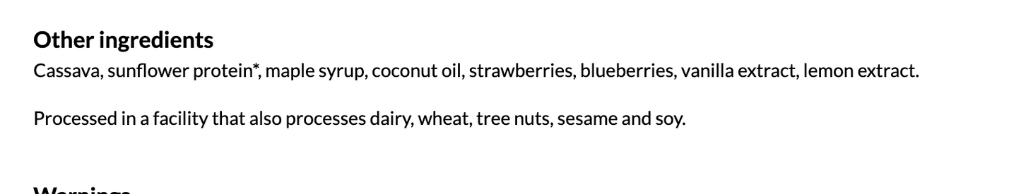 Seven Sundays, Sunflower Cereal, Real Berry, 8 oz (227 g)