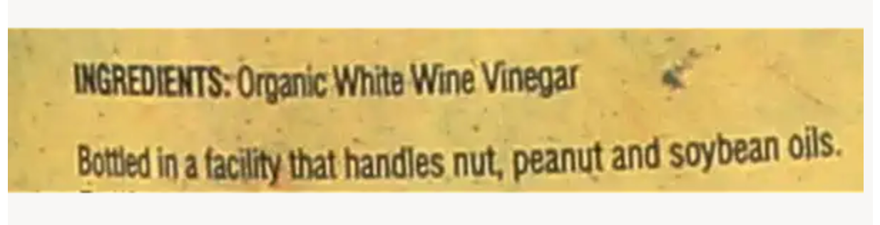 Napa Valley Naturals Organic White Wine Vinegar, 12.7 FZ